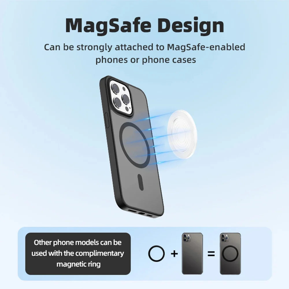 Magnetic Selfie Mirror Magsafe Smartphone Selfie Mirror Mini Portable Booster Selfie Vlogging Photography Accessories