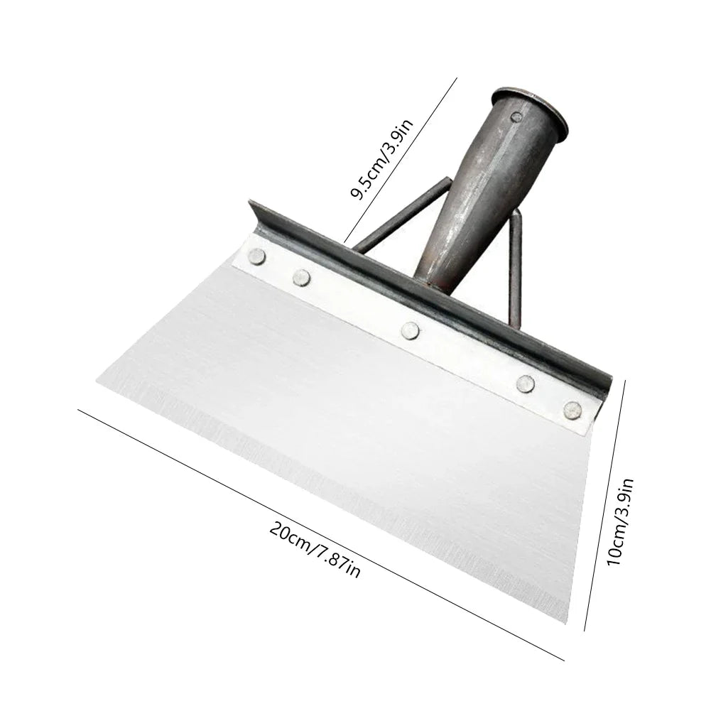 Multifunctional Outdoor Garden Shovel Manganese Steel Flat Shovel Deicing Remove Manure Shovel Planting Weeding Farm Tool