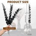 10pcs Artificial Eucalyptus Leaf Wedding Home Decoration Stem Eucalyptus Leaf Golden Green Wedding Decoration Fake Plant Leaves
