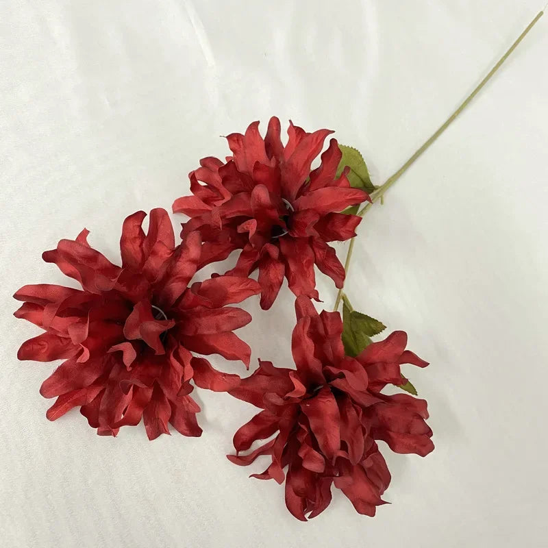 Red Series Artificial Flowers Peonies Roses Wedding Arch Holiday Party Decoration Fake Flower Simulation Rose Plant Floral