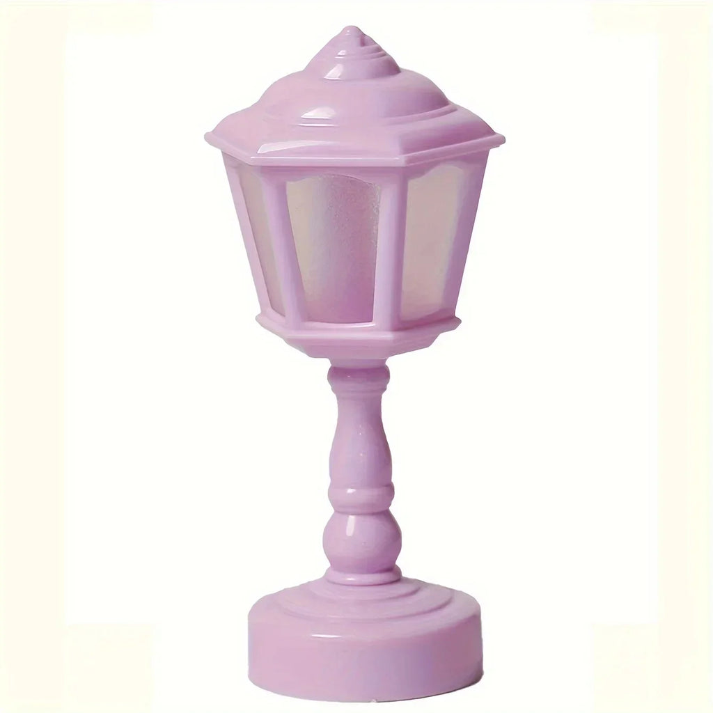 Geometric Flower Bud LED Table Lamps Button Battery Desk Night For Bedroom Dining Touch Night Light Simple Modern Decoration