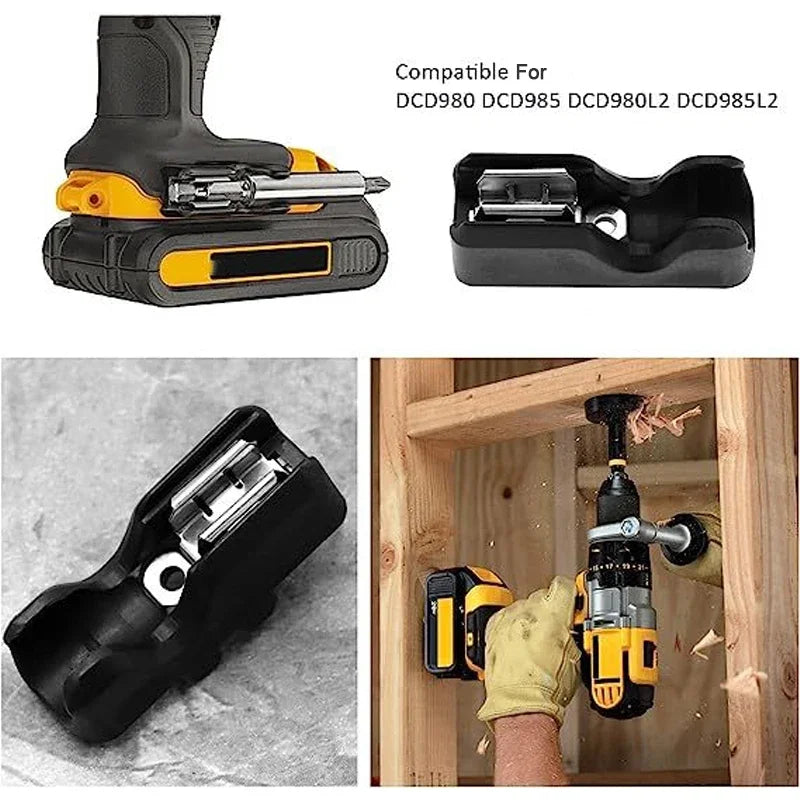 Replacement 1pcs Bit Holder with Screws for Dewalt 20V Max Tool Drill Impact Driver DCD771 DCD980 DCD985 DCD980 DCD985 DCD980L2