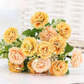 Artificial Lilacs Bouquet Wedding Decorative Silk Fake Flowers Auditorium Decoration Simulation Lilac Plant Purple Pink Flower
