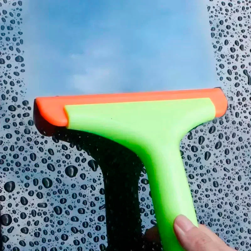 New car scraper Glass Cleaning Squeegee Window Wiper multi tool Rubber Blade for Bathroom Shower Home Car Glass Cleaning