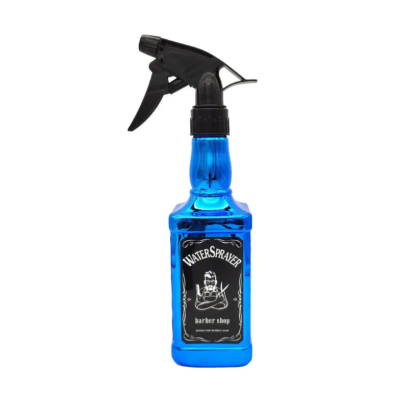 550/500ML Hairdressing Fine Mist Spray Bottle Salon Barber Tools Water Sprayer Barber Professional Electroplating Watering Can