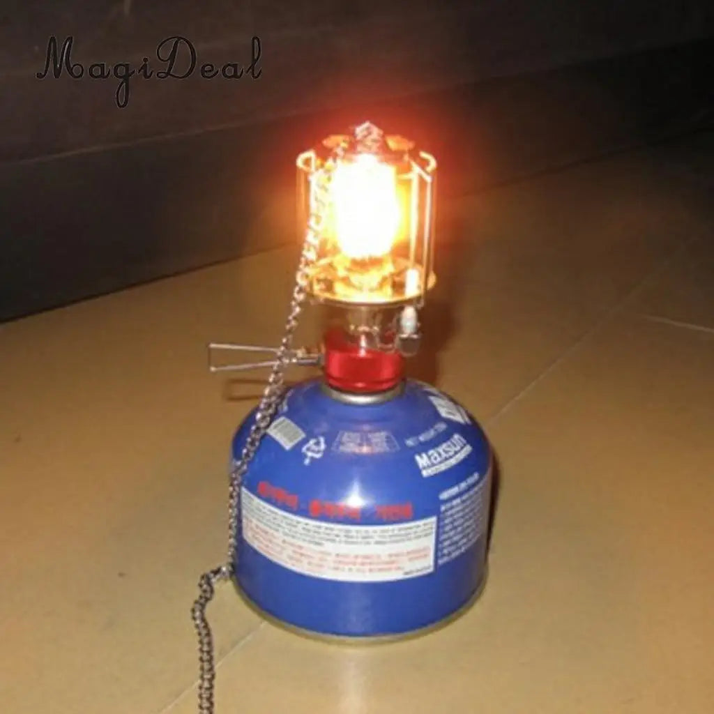 MagiDeal 3Pcs Universal Gas Lantern Mantles Resistant No Radiation Security Pollution Gas Lamp Shade Outdoor Camping Equipment