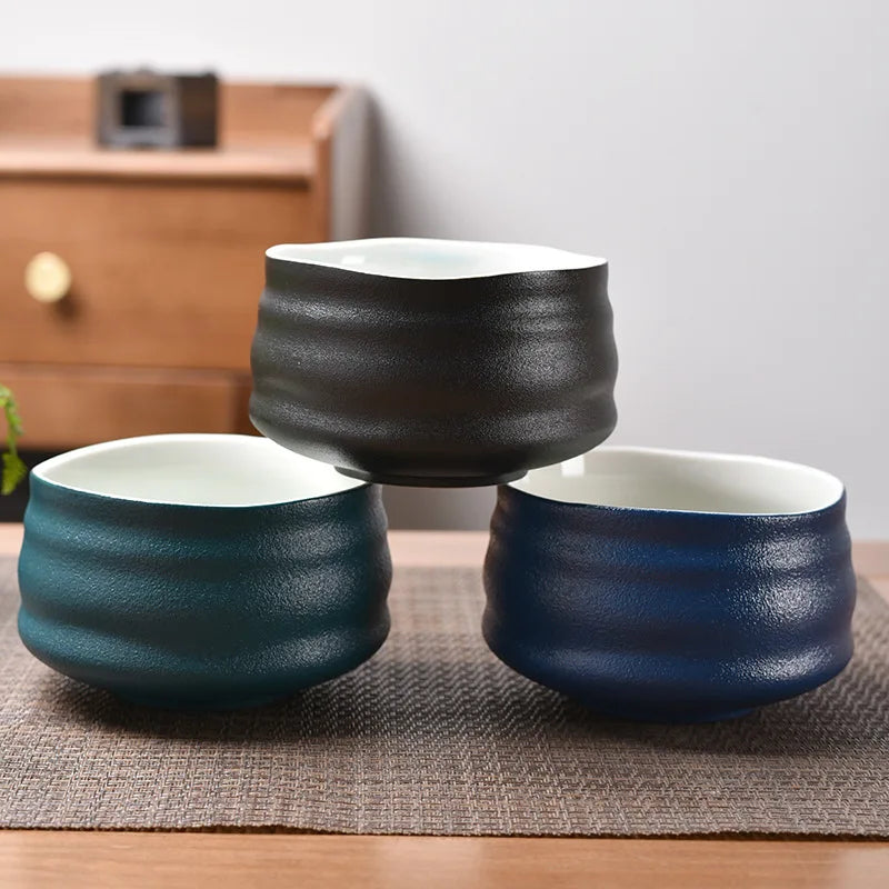 Matcha Bowl Ceramic Tea Set Accessories Tea Set Japanese Tea Ceremony Song Dynasty Tea Salad Soup bowl Special Matcha tea bowl