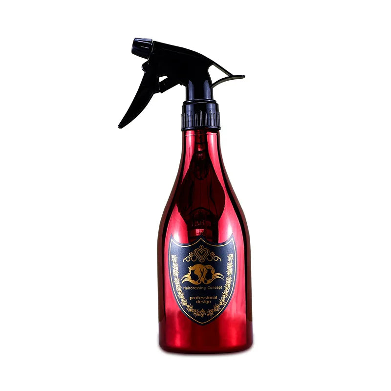 550/500ML Hairdressing Fine Mist Spray Bottle Salon Barber Tools Water Sprayer Barber Professional Electroplating Watering Can