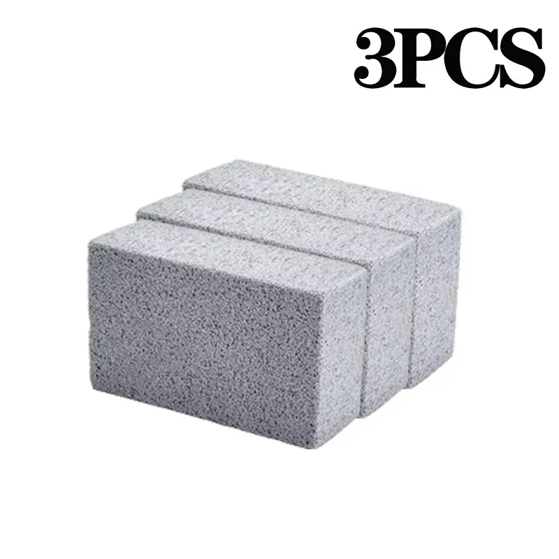 1-20PCS BBQ Grill Cleaning Bricks BBQ Heat Resistant Cleaning Pumice Brush Powerful Stain Remover Cleaning Tools BBQ Tools