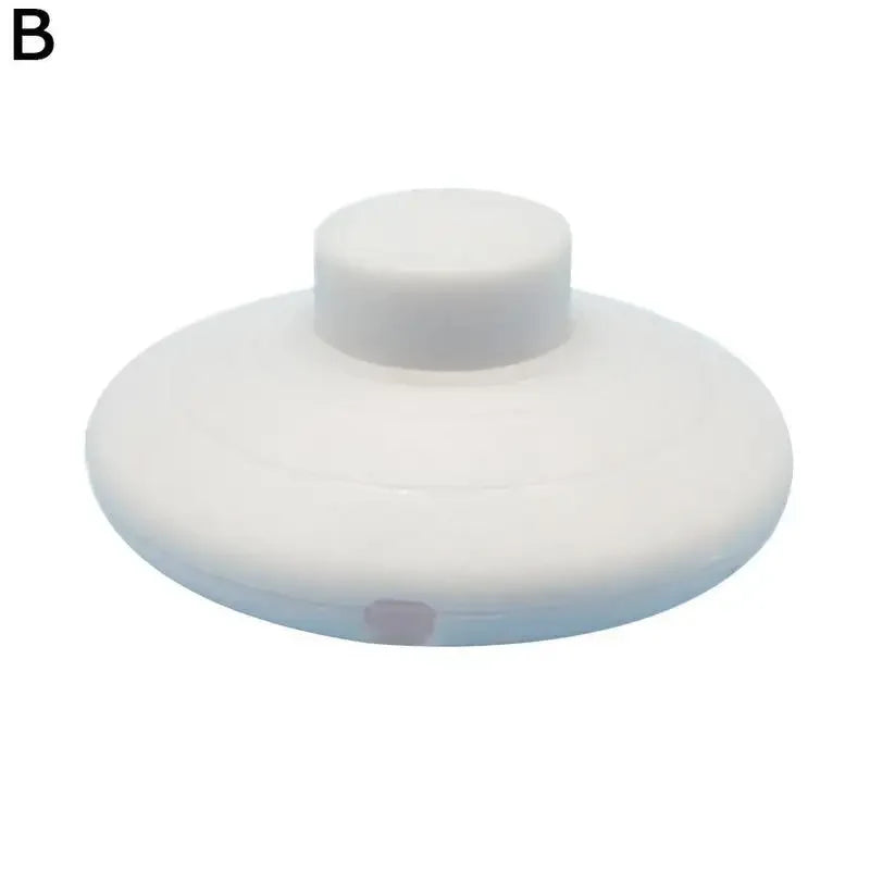 1pcs Transparent White Black Floor Lamp Table Light Locked Foot ON OFF Halfway Round Reset Push Button Online