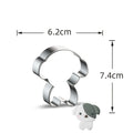 Biscuit Cookie Cutter Embosser Mold Dog For Cake Chocolate Decorating Tools Pastry And Bakery Baking kitchen Accessories Fondant