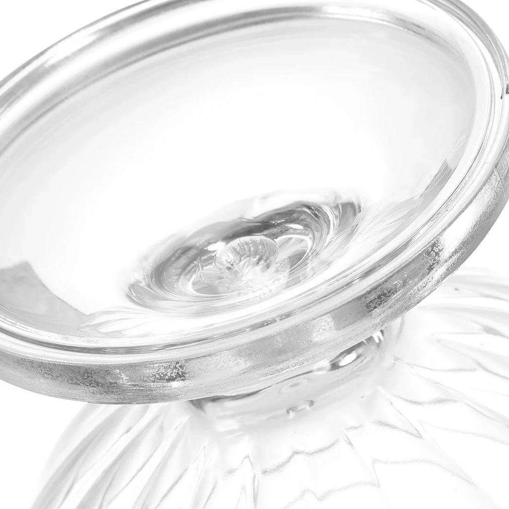 Clear Acrylic Ice Cream Cup Footed Dessert Bowl For Pudding Yogurt Party Serving Goblet Snack Container Kitchen
