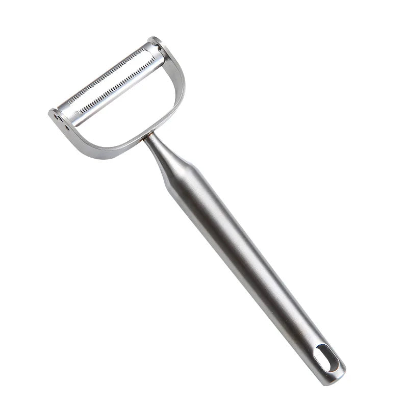 304 Stainless Steel Vegetable Peeler & Julienne Cutter Rotary Fruit Peeler Potato Carrot Grater Paring Knife Kitchen Tools