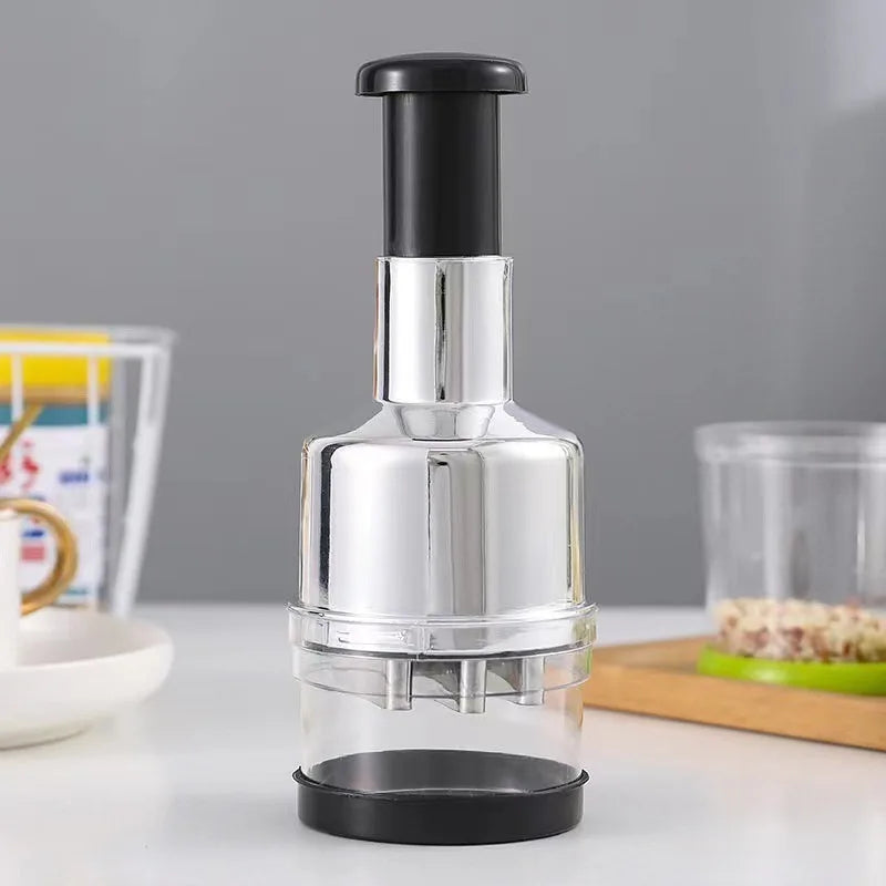 Papadao Garlic Press Kitchen Garlic Clay Artifact Manual Crusher Multi-functional Salmon Cutting Vegetable