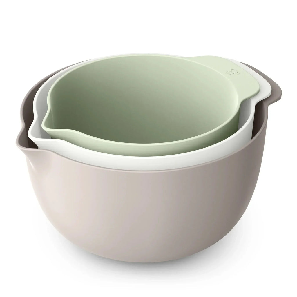 3-Piece Mixing Bowl Set, Assorted Colors  Anti-slip bottom