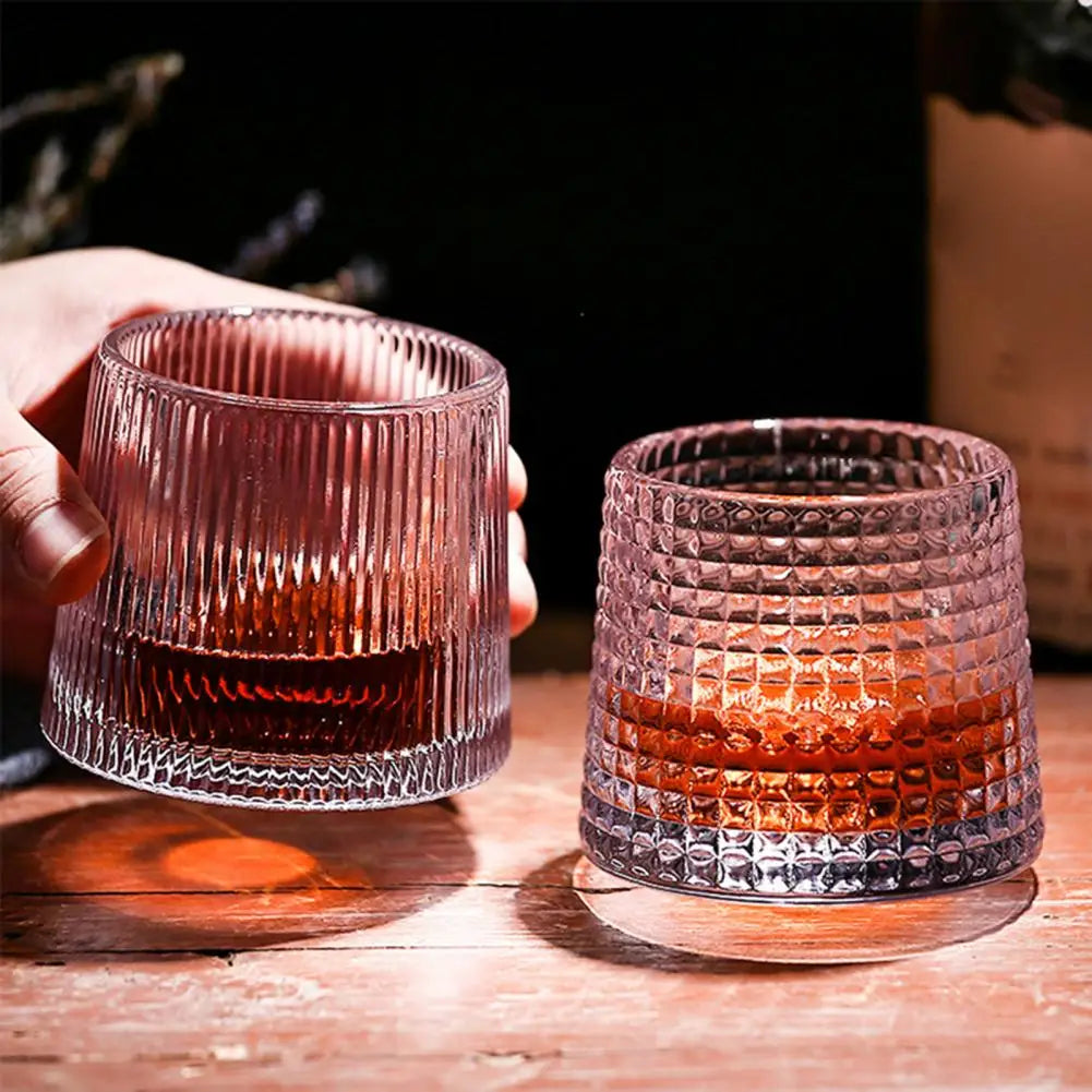 Glass Coffee Cup Whiskey Glass Liquor Spirits Wine Glass Japanese Style Drinking Glasses Transparent Tumbler Glass Mug Bar Cup