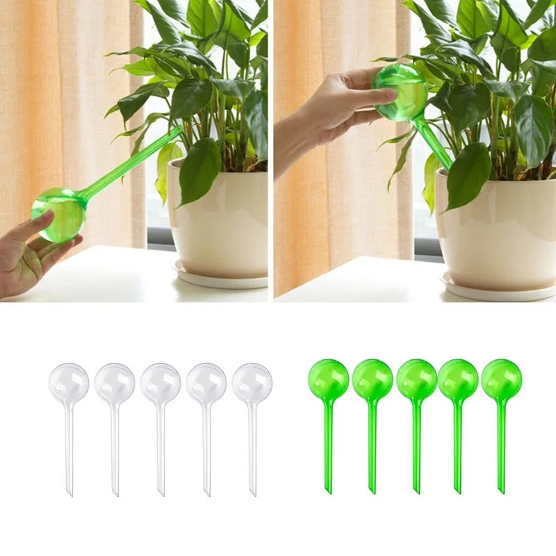Automatic Plant Water Feeder Self Watering Plastic Ball Indoor Outdoor Flowers Water Cans Flowerpot Drip Irrigation Device