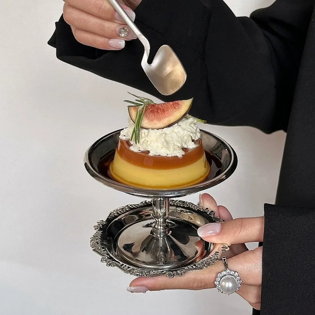 Ice Cream Cup Stainless Steel 304 Serving Dessert Bowl Cups Sauce Bowls Mini Round Footed Yogurt Snack Candy Cup for Salad Fruit