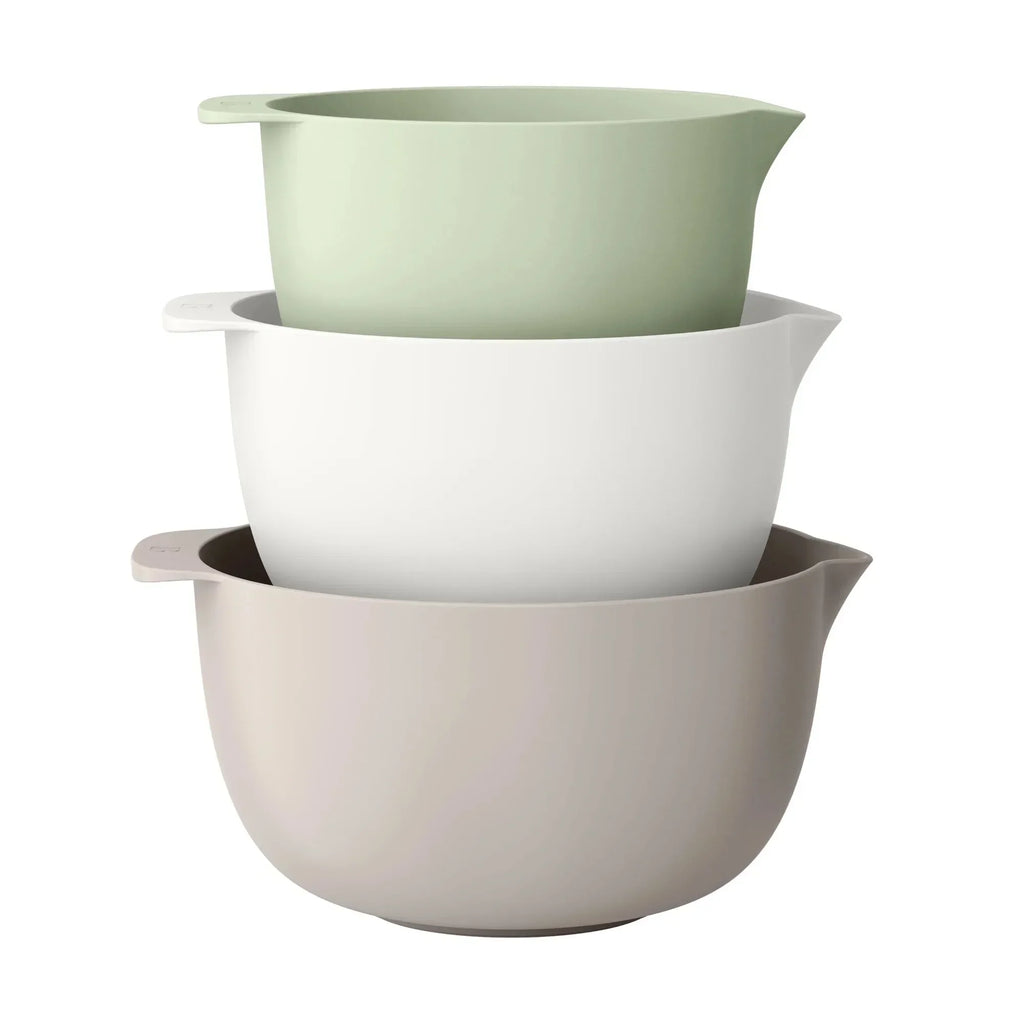 3-Piece Mixing Bowl Set, Assorted Colors  Anti-slip bottom
