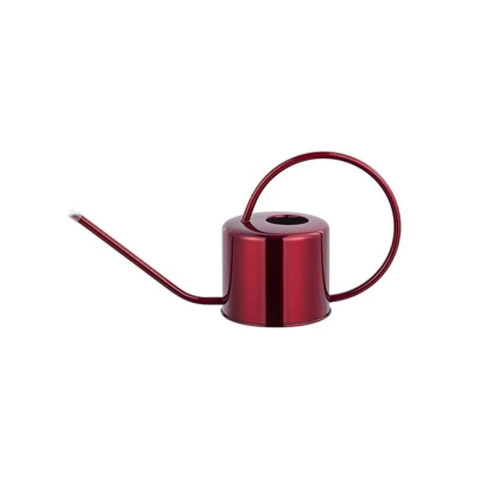 Stainless Steel Watering Can Comfortable Rustproof Leakproof Watering Pot Large Capacity Thickened Long Spout Watering Can