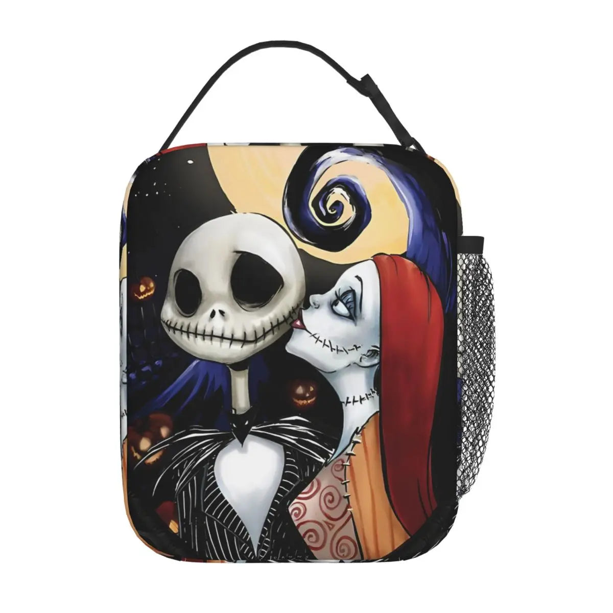 The Nightmare Before Christmas Stuff Insulated Lunch Bags Large Reusable Cooler Bag Tote Lunch Box