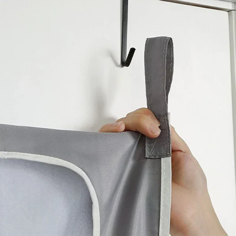 Door Hanging Laundry Basket Wall Mounted Dirty Clothes Storage Box Household Sundries Storage Bag Storage Bag