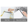Curved Widened Handle Wiper Mini Countertop Tpr Scraper for Bathroom Glass Portable Scratch-free Wipe Tool for Effortless