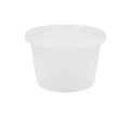 50Pcs Airtight Lid Food Storage Container Round BPA-Free Deli Containers Thickened Plastic Disposable Soup Cup Porridge