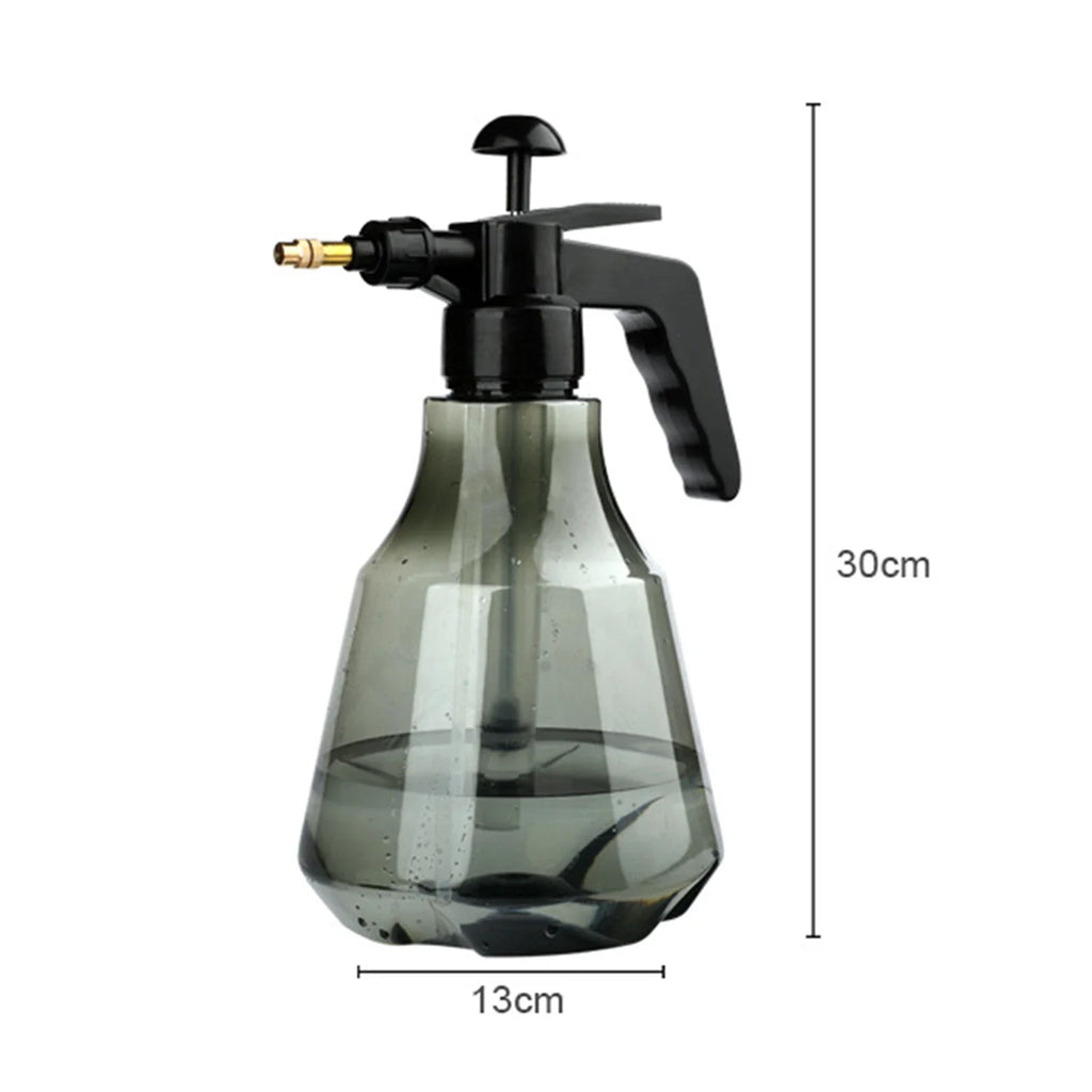 Flower Watering Pot with Column Pattern Air Pressure Spray Nozzle Spray Bottle Garden Watering Irrigation Watering and Spraying