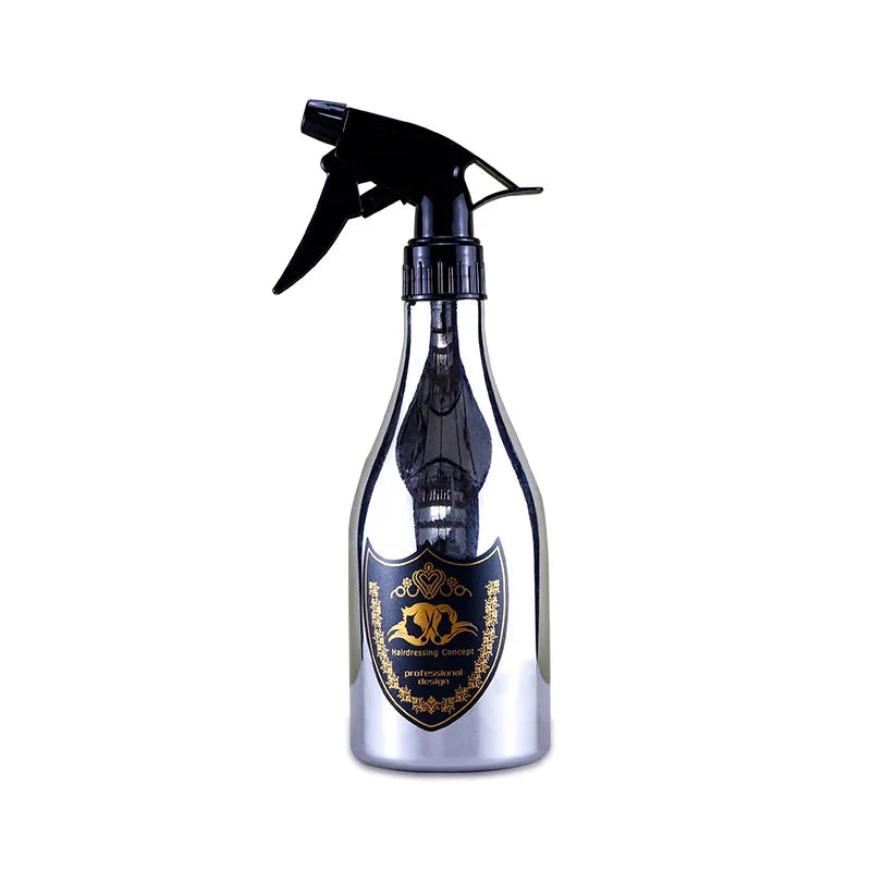 550/500ML Hairdressing Fine Mist Spray Bottle Salon Barber Tools Water Sprayer Barber Professional Electroplating Watering Can