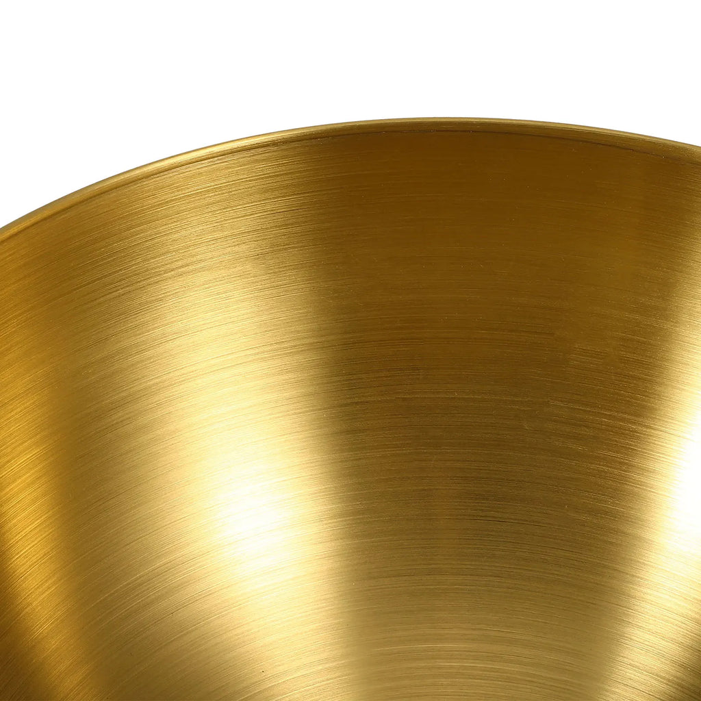 Large Stainless Steel Mixing Bowl Salad Bowl Kitchen Food Basin For Home Hotel Restaurant Use Kitchen Round Basin