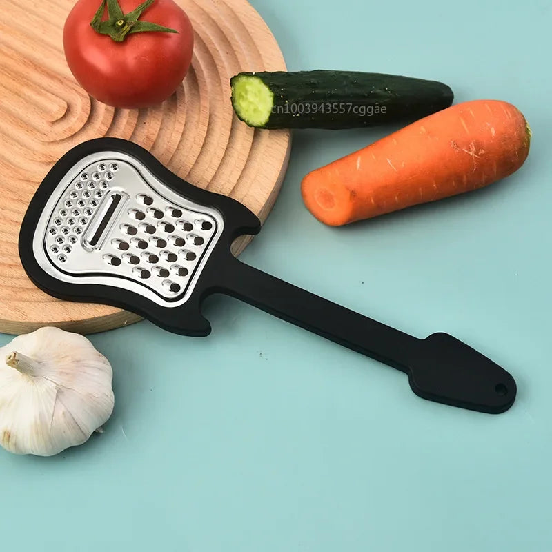 Multi Functional Stainless Steel Guitar Shaped Melon Planer Fruit Peeler Creative Home Potato Peeler Kitchen Tool  Home Gadgets