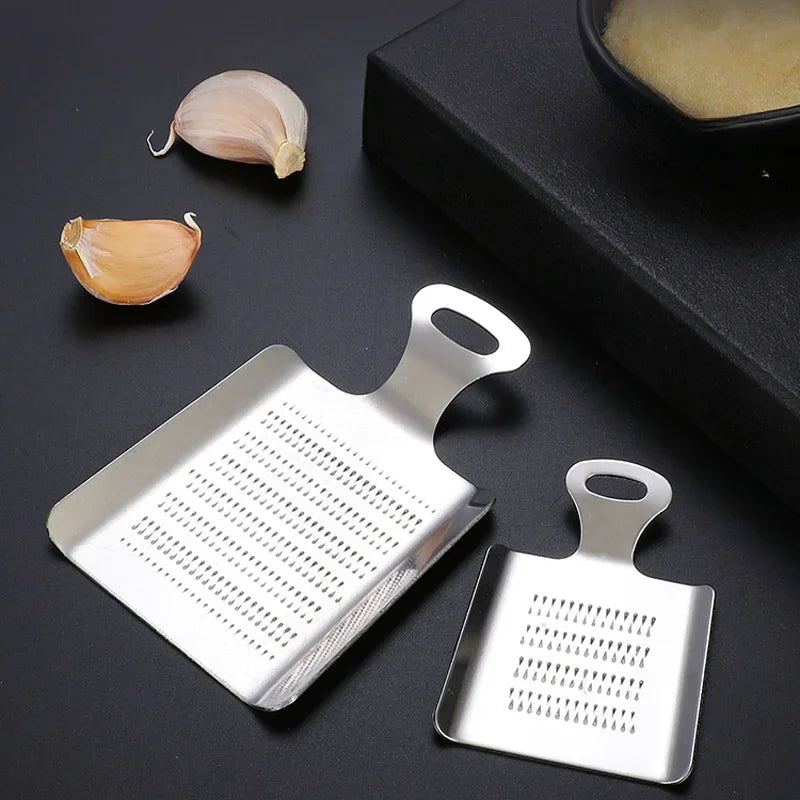 1pcs Ginger Garlic Wasabi Grater Crusher  Press Device Chopper Cutter S Peeler Kitchen Tools Stainless Steel Kitchen Items