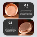 HOOTNEE Copper Buddhist Water Offering Bowl Decorative Meditation Holy Vessel