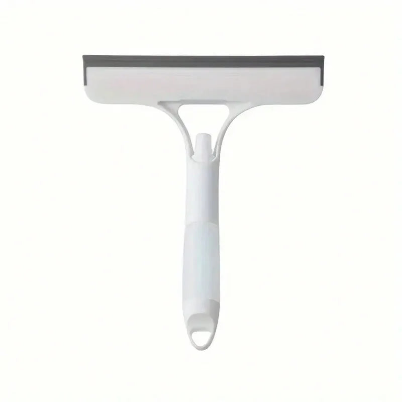 1pc 3 In 1 Glass Wiper With Scraper Sprayer Handheld Glass Scraper For Spraying Squeegee For Window Bathroom Cleaning Supplies