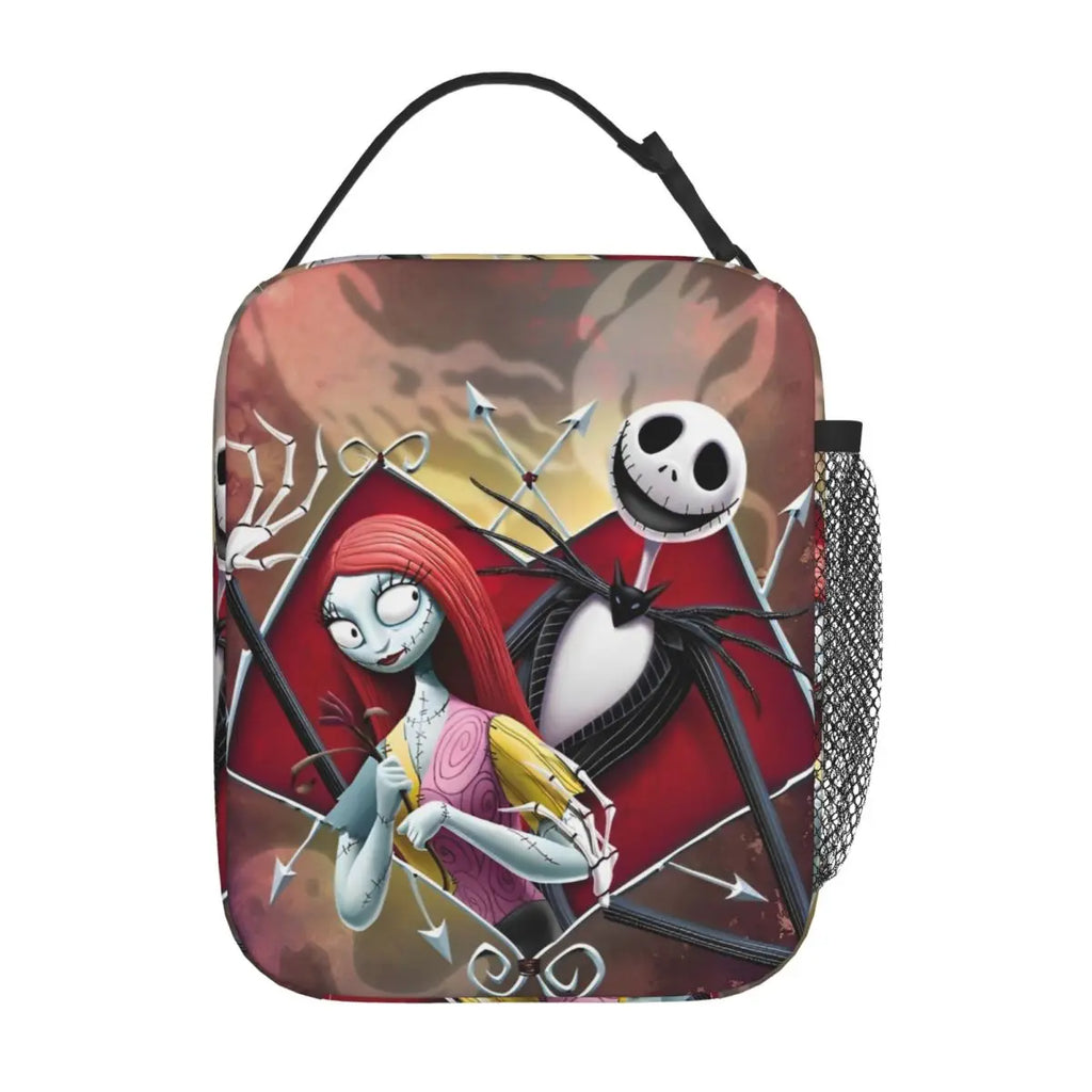 The Nightmare Before Christmas Stuff Insulated Lunch Bags Large Reusable Cooler Bag Tote Lunch Box
