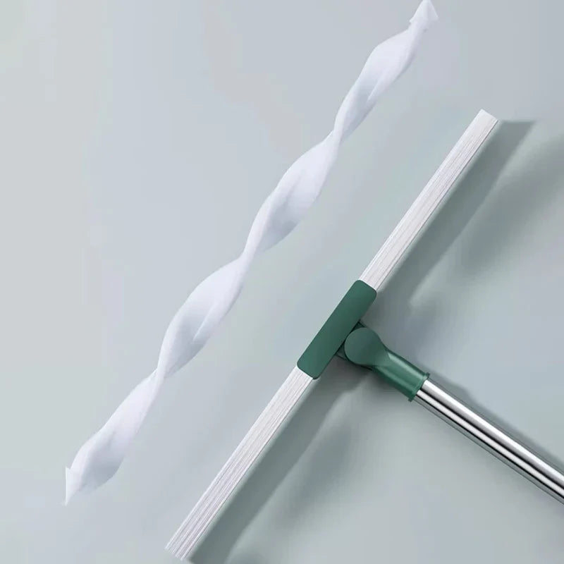 Silicone Scraper Broom Magic Wiper Floor Toilet Bathroom Squeegee Scrubber High Place Glass Wiper Household Cleaning Tools