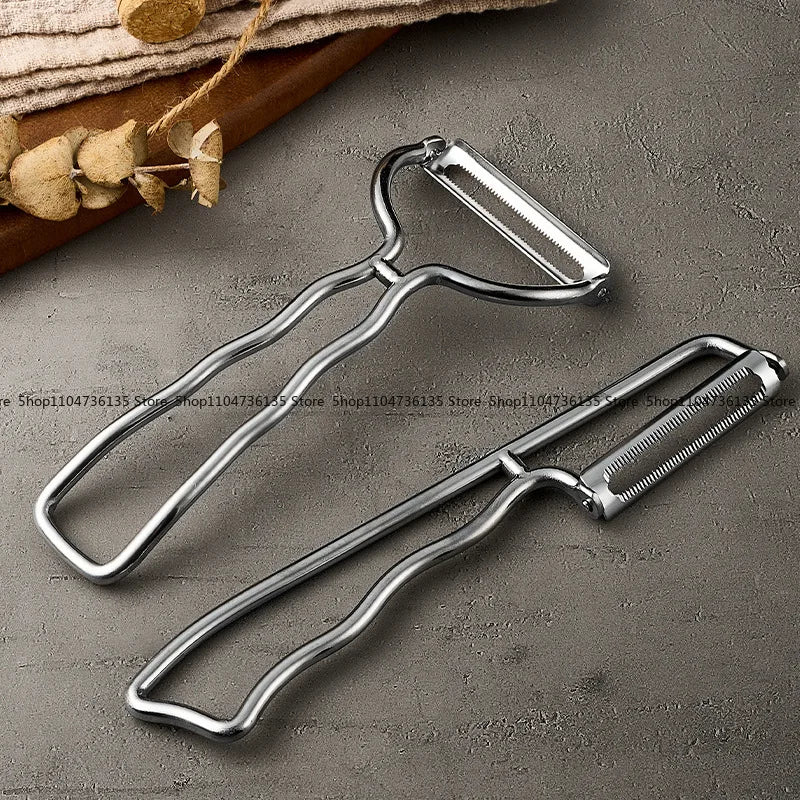 German minimalist 304 stainless steel pumpkin peeler, multi-functional melon planer, fruit and vegetable peeling kitchen tool