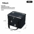 42L Tactical Camping Storage Bag Insulated Folding Box Waterproof Picnic Tableware Field Equipment Outdoor Gear Organizer