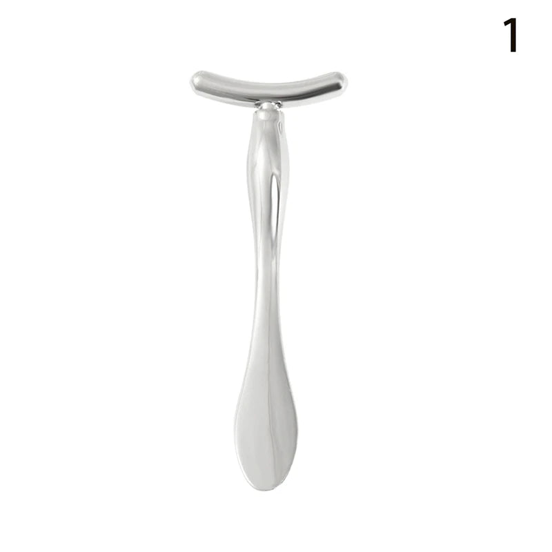 Eye/Face Cream Applicator Cosmetic Spatula Beauty Spoon Roller Massage Stick Anti Wrinkle Facial Lifting Alloy Face Skin Care