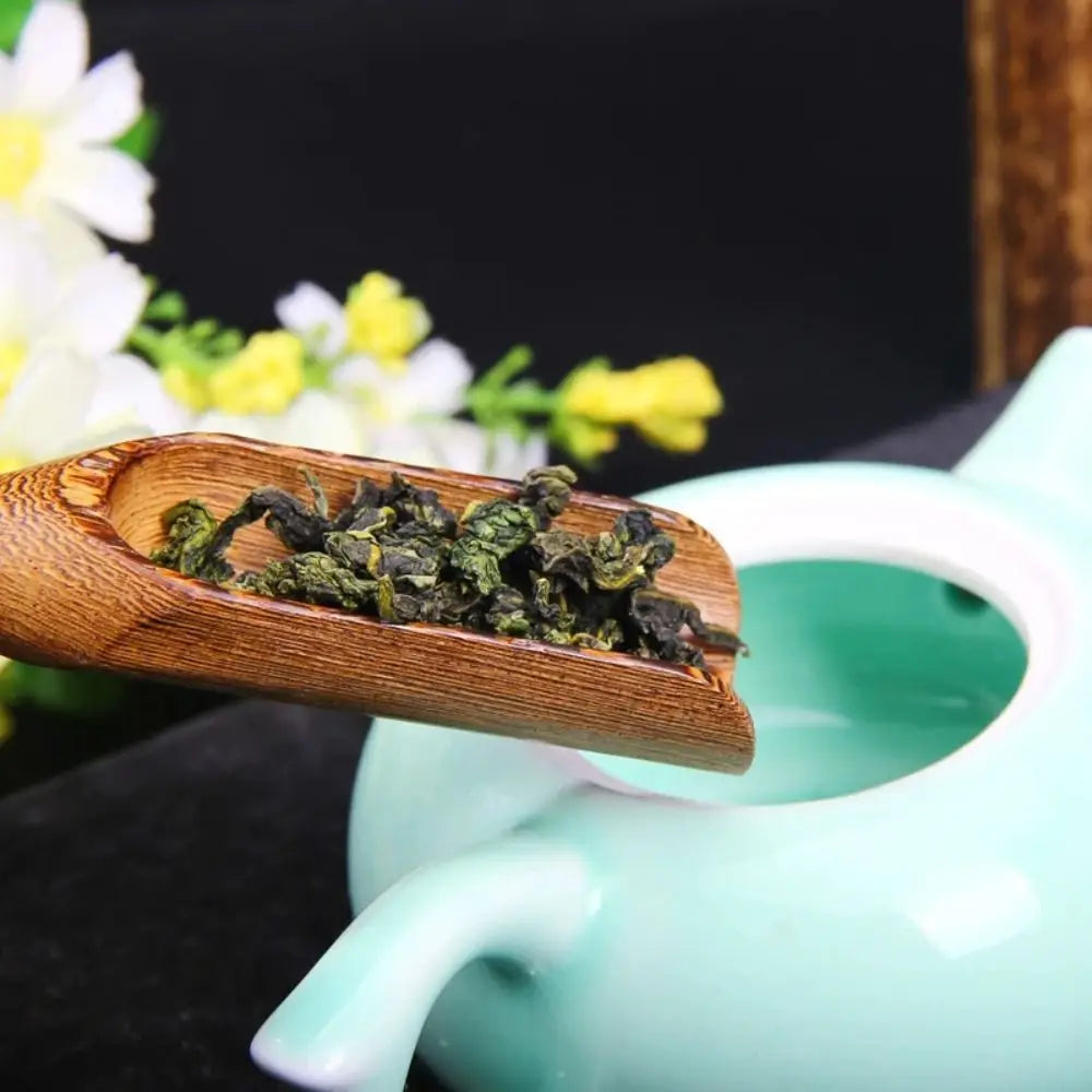 New Portable Tea Scoop Chinese Retro Style Natural Bamboo Teaspoon Spoon Accessories Kongfu Tea Delicate Tea Shovel