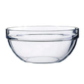 1Pcs Premium Acrylic Salad Bowl Scratch Resistant Round Transparent Bowl for Cold Food Serving 20x8.5cm Gatherings Receptions