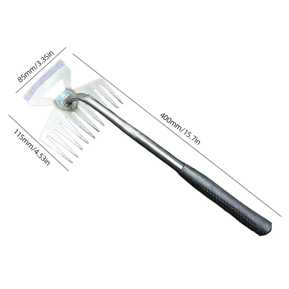 Multifunctional Outdoor Garden Shovel Manganese Steel Flat Shovel Deicing Remove Manure Shovel Planting Weeding Farm Tool