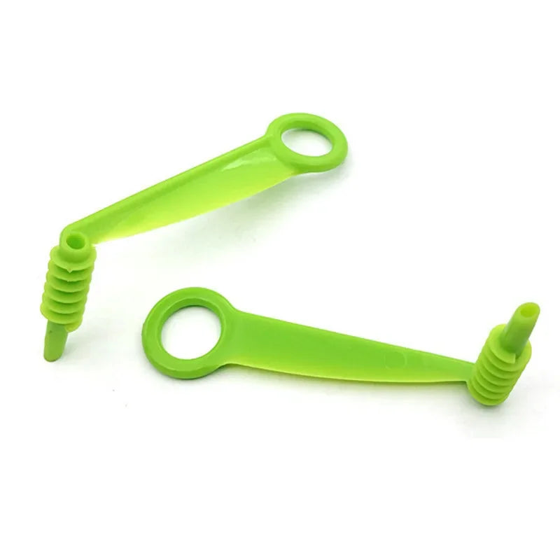 2PC SpiralSlicer Blade Hand Slicer Cutter Cucumber Carrot Potato Vegetables Spirals Knife Kitchen Tool Random Color Dropshipping