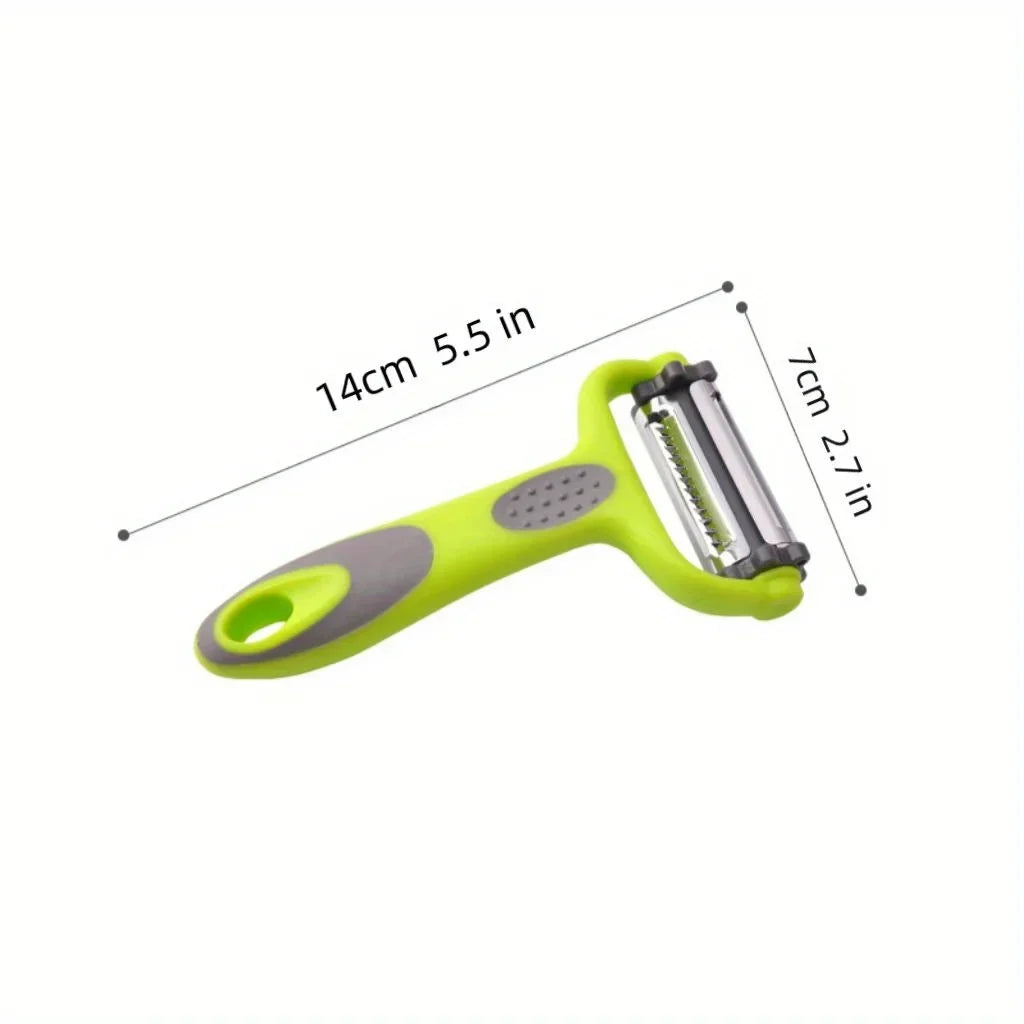 3 in 1 Rotary Peeler Fruit Vegetables Cabbage Graters Salad Carrot Potato Slicer Kitchen Multifunction Grater Julienne Peeler