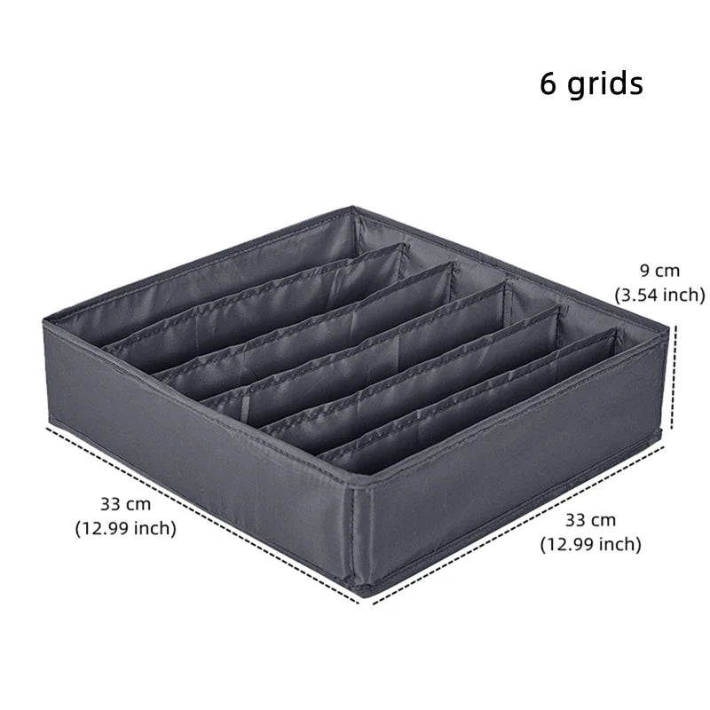 Organizer Socks Storage Box Drawer Organizers Cabinet Wardrobe Clothes Underwear Socks Bra Pants Clothing Bedroom Storage Boxes