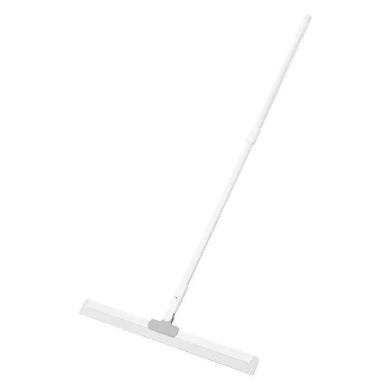 Silicone Squeegee Mop Bathroom 2 in 1 Sweeping Water Wiper for Kitchen Floor Tile Fast Drying Hair Removal Non Scratch