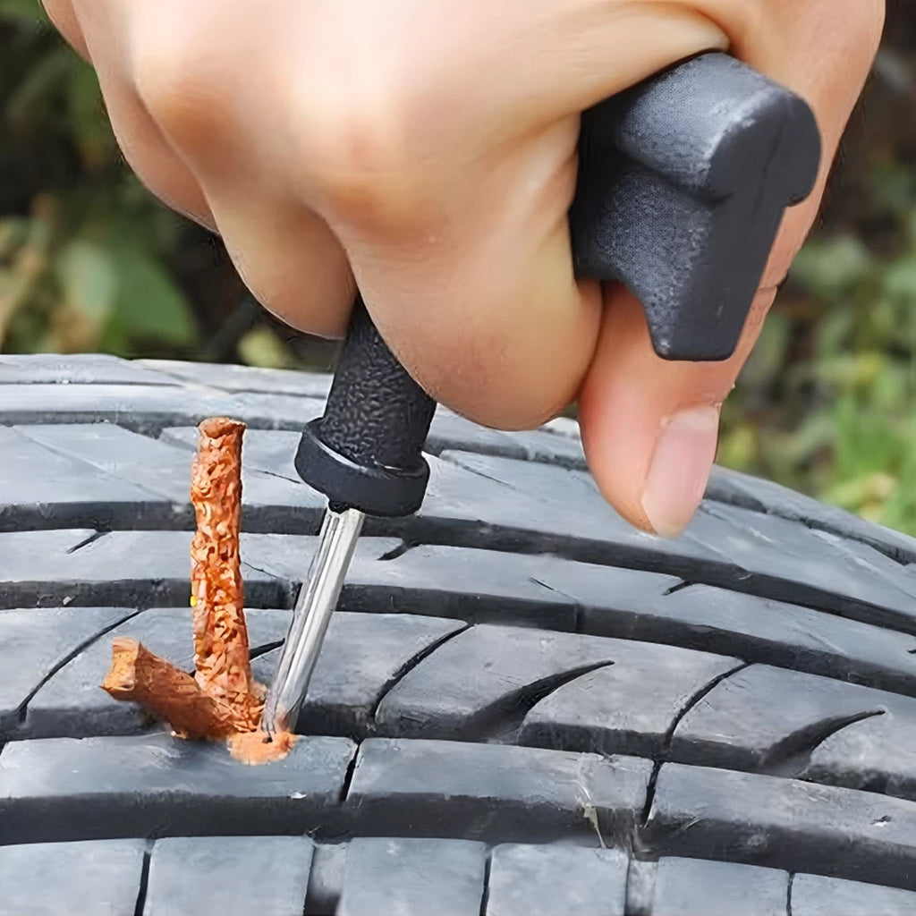 Tire Repair Strings Rubber Strips For Cars  Bike (10 Pcs Set )
