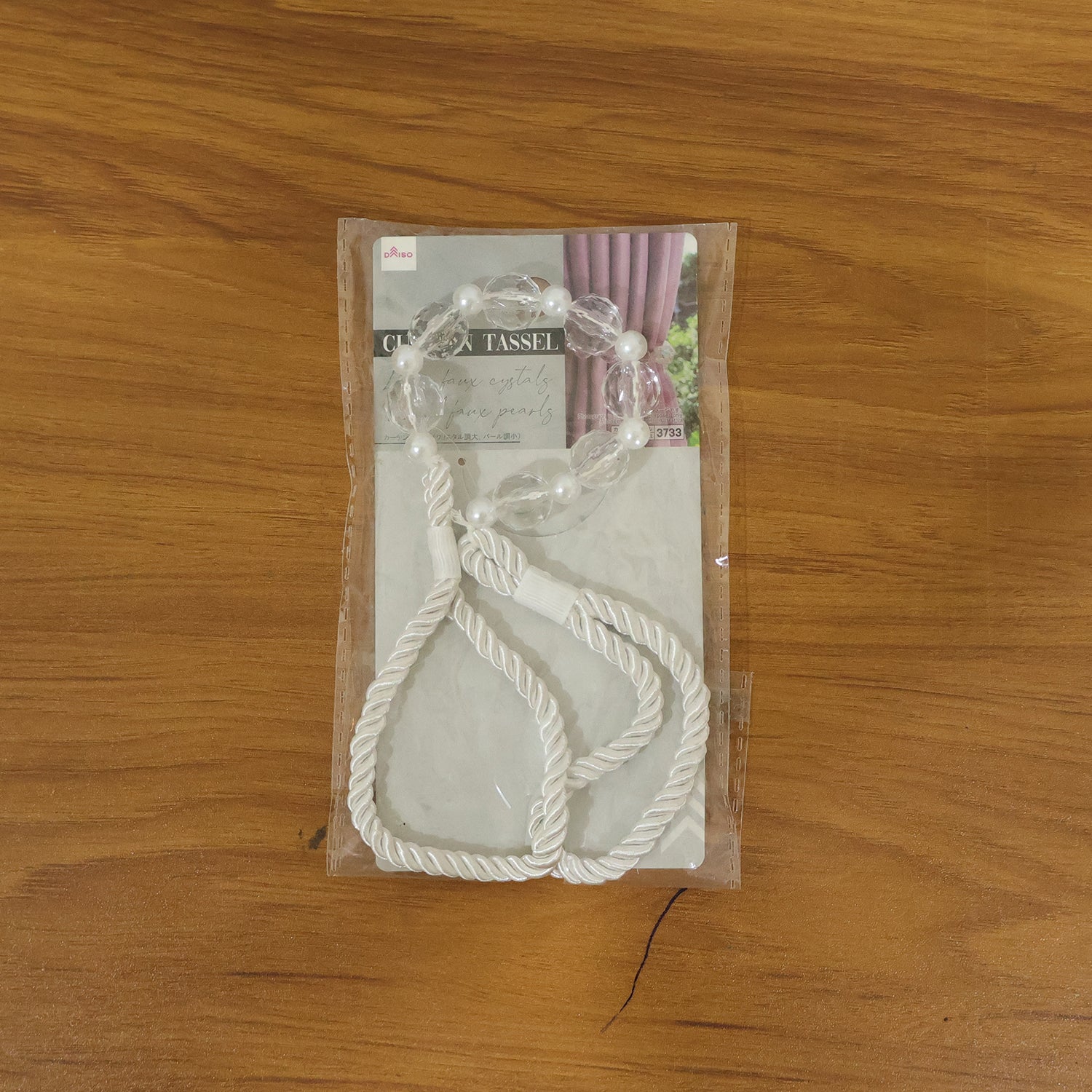 Elegant Decorative Curtain Tieback Rope (1 Pc)