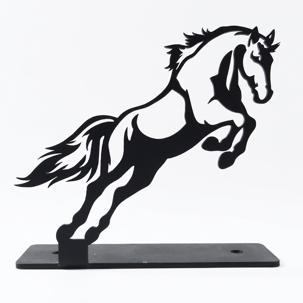Premium Metal Horse Sculpture Table Dcor (1 Pc)